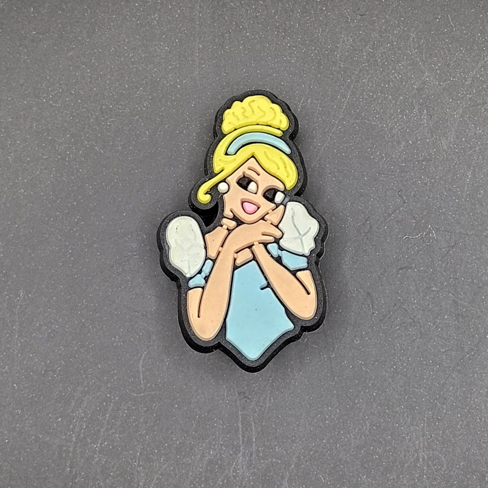 (5/$15) Disney Cinderella Croc Charm